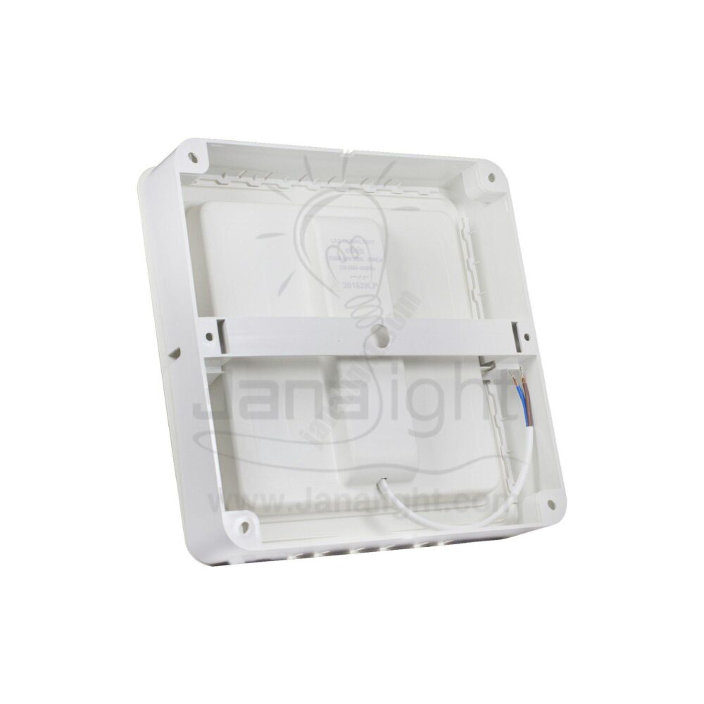 سبوت بانيل 24 وات لطش مربع وورم بلاستيك اليوس Elios warm square 24 watt Surface downlight panel